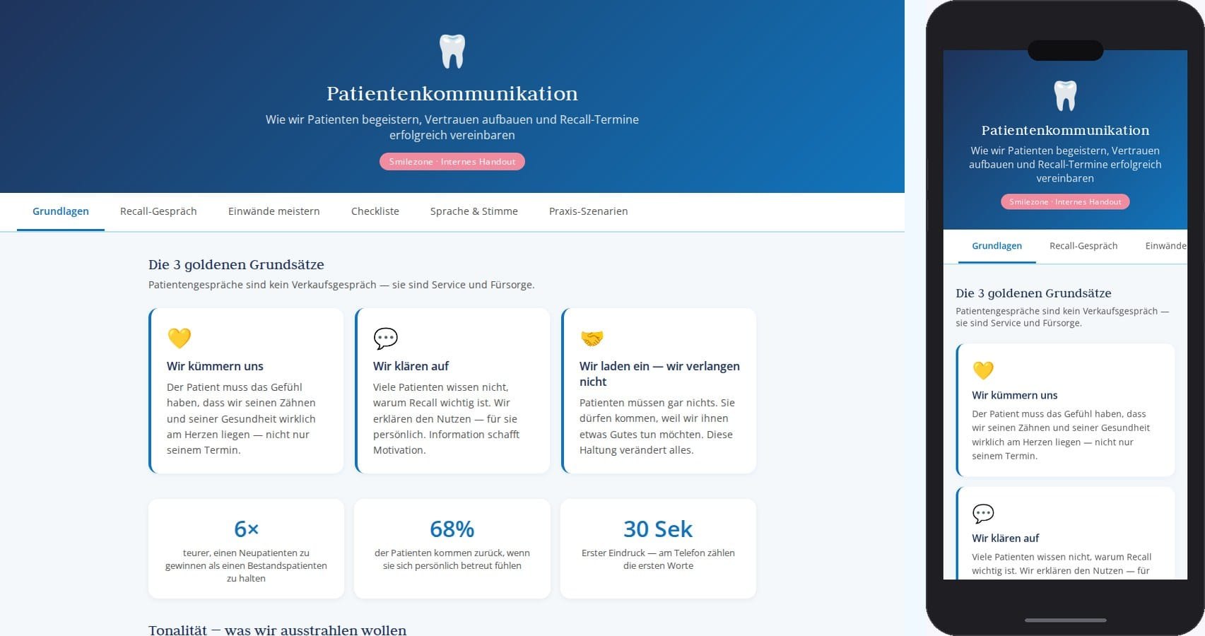 Patient communication – recall management